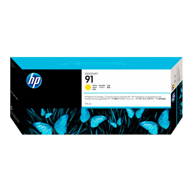 Tinta HP 91 original C9469A Yellow
