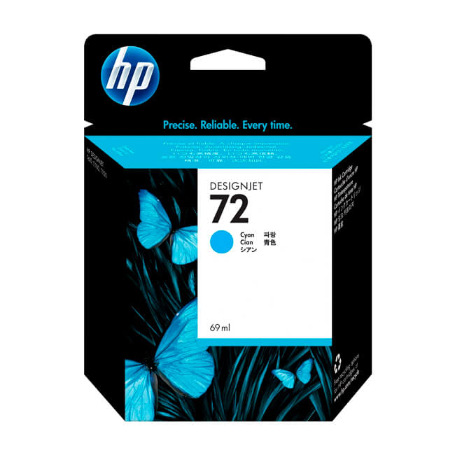 Tinta HP 72 original C9398A Cyan