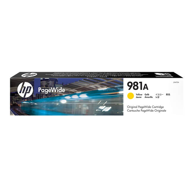 Tinta HP 981A original J3M70A Yellow