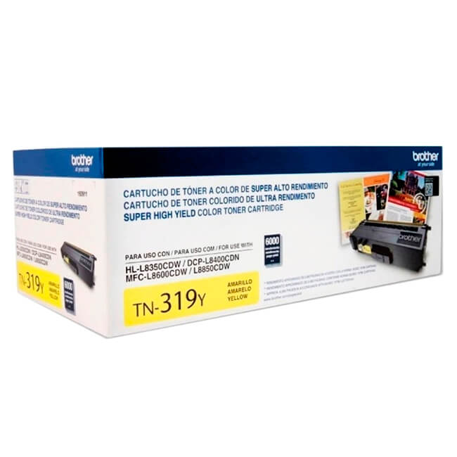 Toner Brother TN-319Y Yellow Al Mejor Precio Original