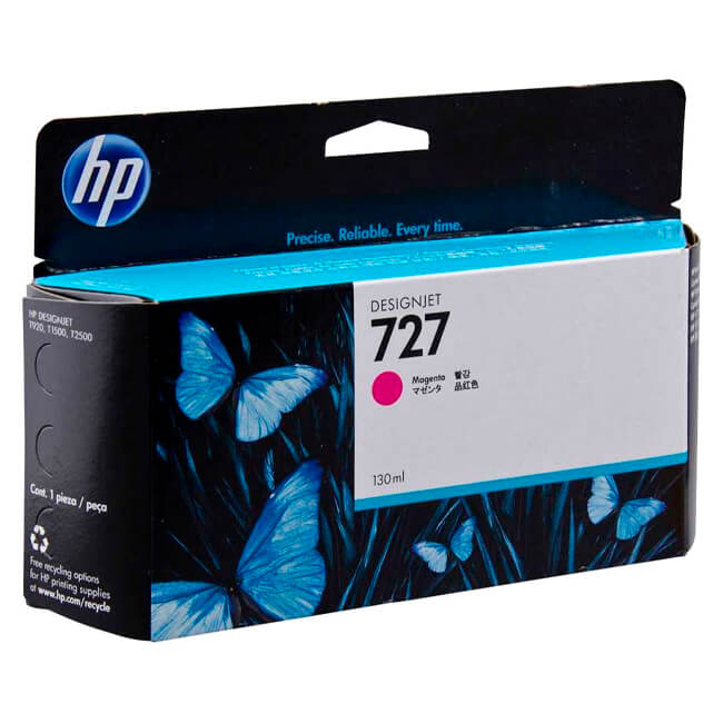 Tinta HP 727A original B3P20A Magenta
