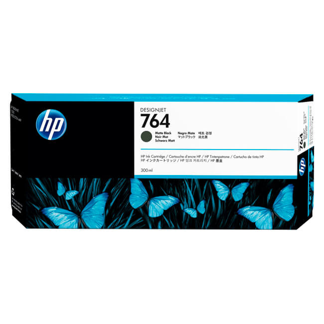 Tinta HP 764A original C1Q16A Matte Black