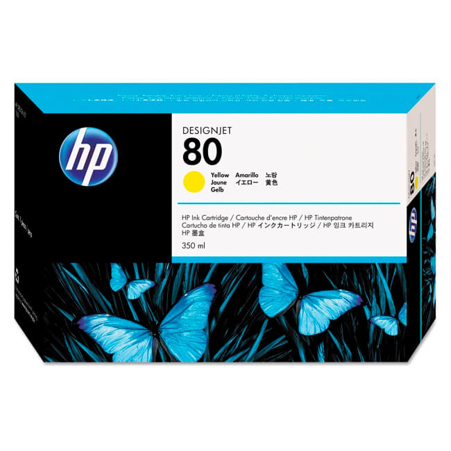 Tinta HP 80 original C4848A Yellow