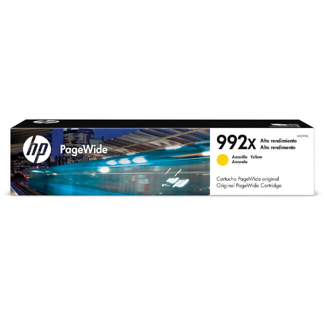 Tinta HP 992X original M0J99AL Yellow