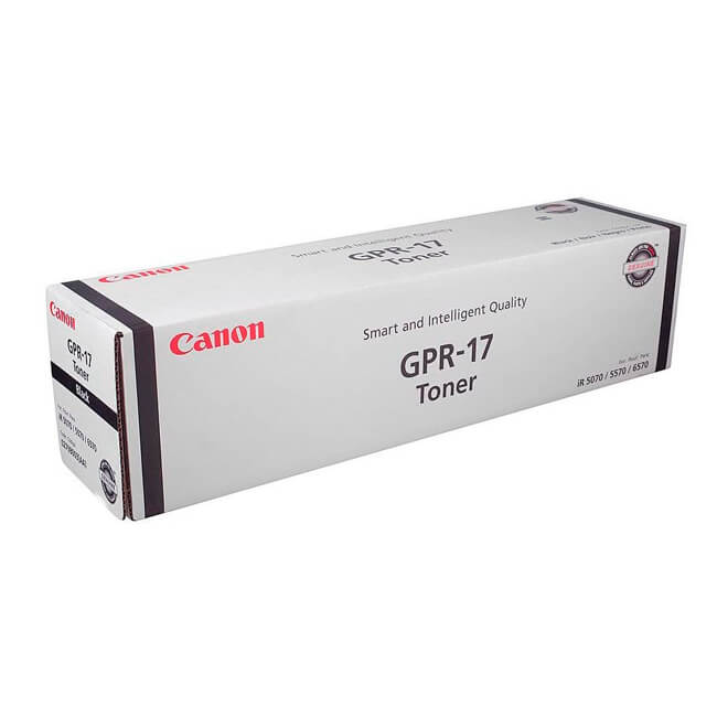Toner Canon IR 5570, 6570 Negro GPR 17 Original
