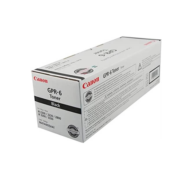 Toner Canon IR 3300, 2800, 2220 Negro GPR-6 Original