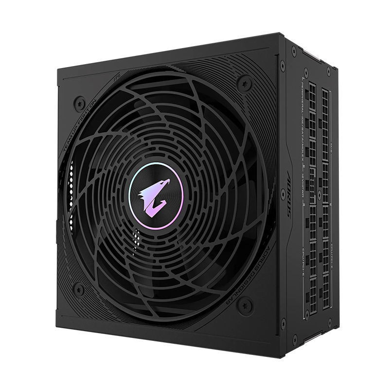 Fuente de alimentación Gigabyte GP-AE1000PM PG5, 1000W, 80 PLUS Platinum, Formato ATX.