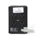 Estabilizador Monofasico ELISE IEDA PODER SAFE, LCR20-4.5%, Solido, 2kVA, 220VAC, 4 Tomas - Imagen 2