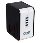 Regulador de voltaje CDP R2CU-AVR1008i, 1000VA / 500W, 170-270 VAC.