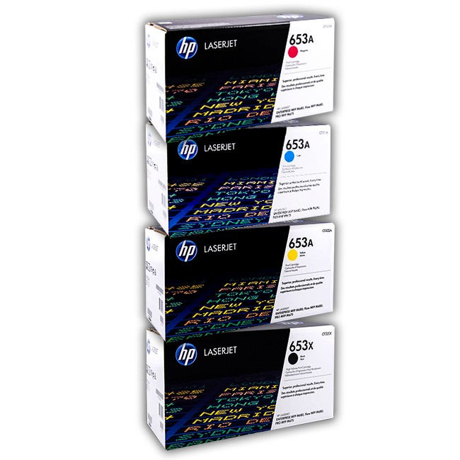 Toner HP Laserjet m680dn, m680f, m680z mfp 653A