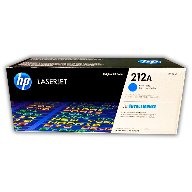 Toner HP W2121A LaserJet 212A Cyan Precio Original