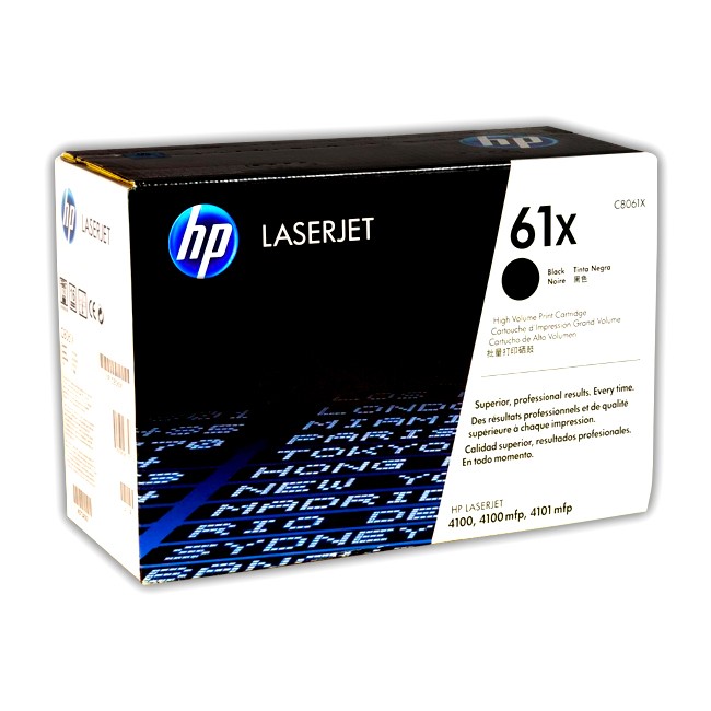 Toner Laserjet HP C8061X 4100, 4100n, 4101 61X