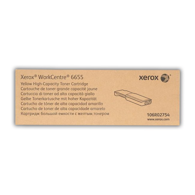 Toner Xerox 106R02754 Yellow Al mejor Precio Original