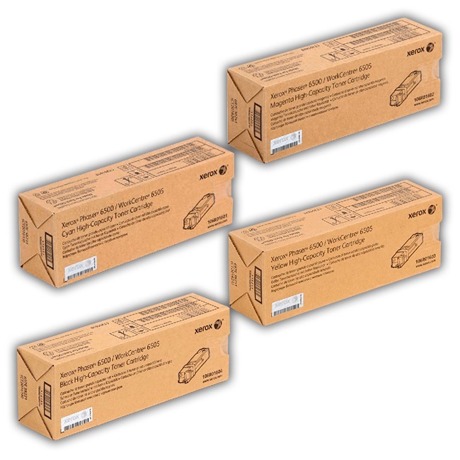 Toner Xerox 6500, 6505 Pack Original Al Mejor Precio